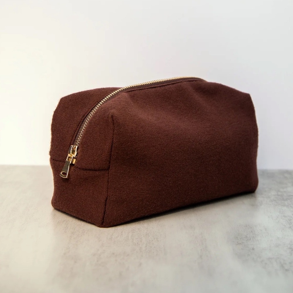 SWEET CHEMISTRY MERINO WOOL BEAUTY BAG - Picture 2 of 6